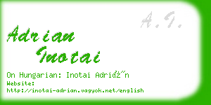 adrian inotai business card